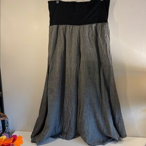 Women’s Dragonfly gauze wide leg pants sz XL
